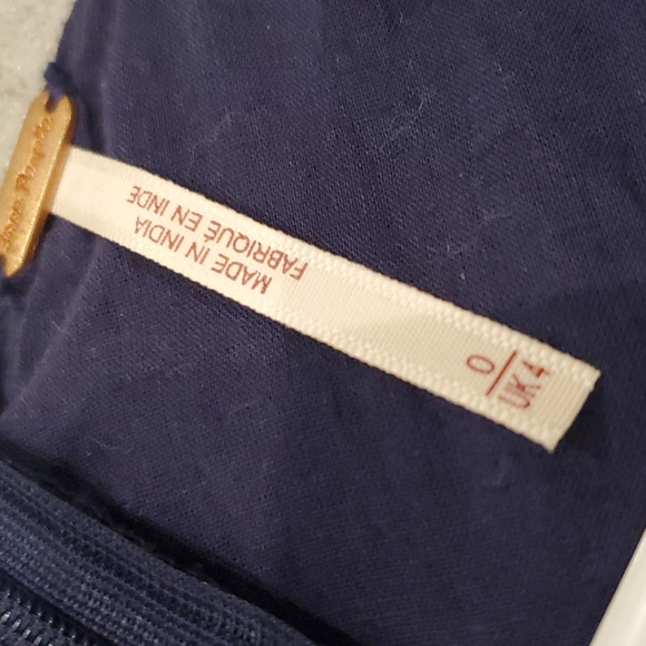 Free People The Delightful Mini Dress Navy - Picture 5 of 7